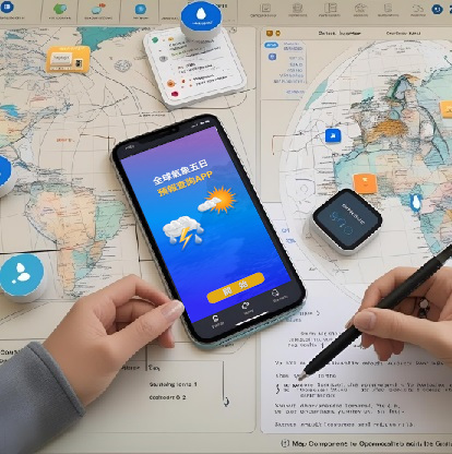 全球氣象五日預報查詢 App
