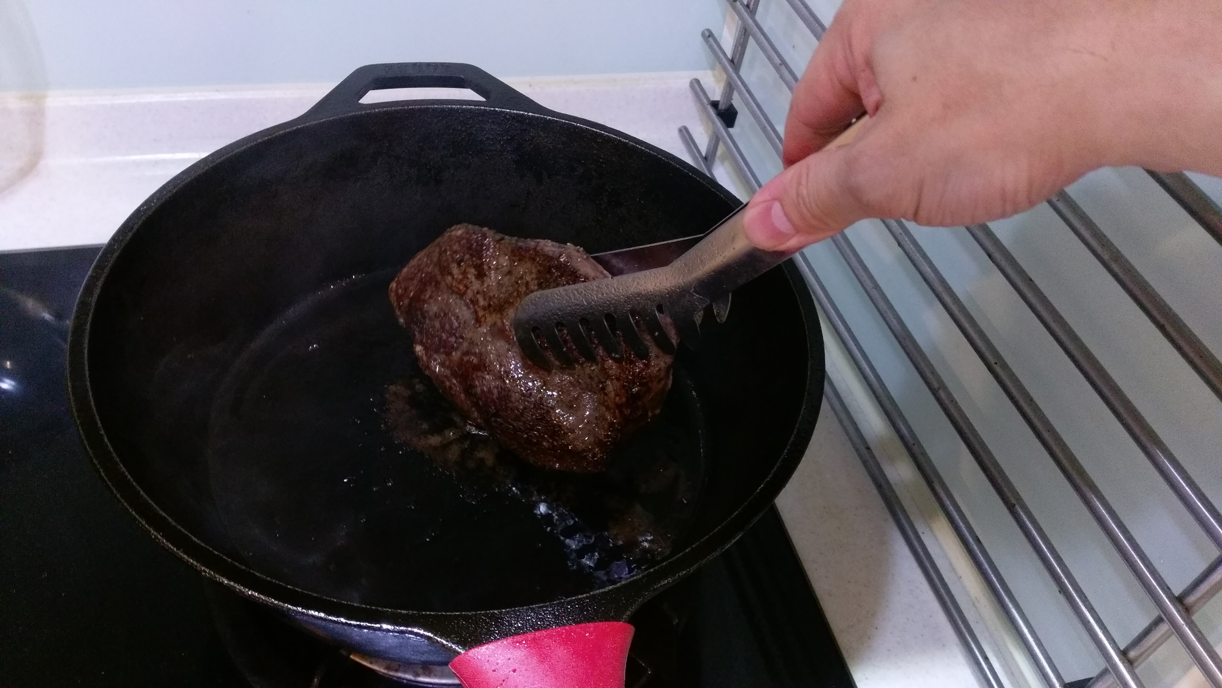 舒肥料理之香煎牛排 ( Juicy Steak with Sous Vide Cooking Method)