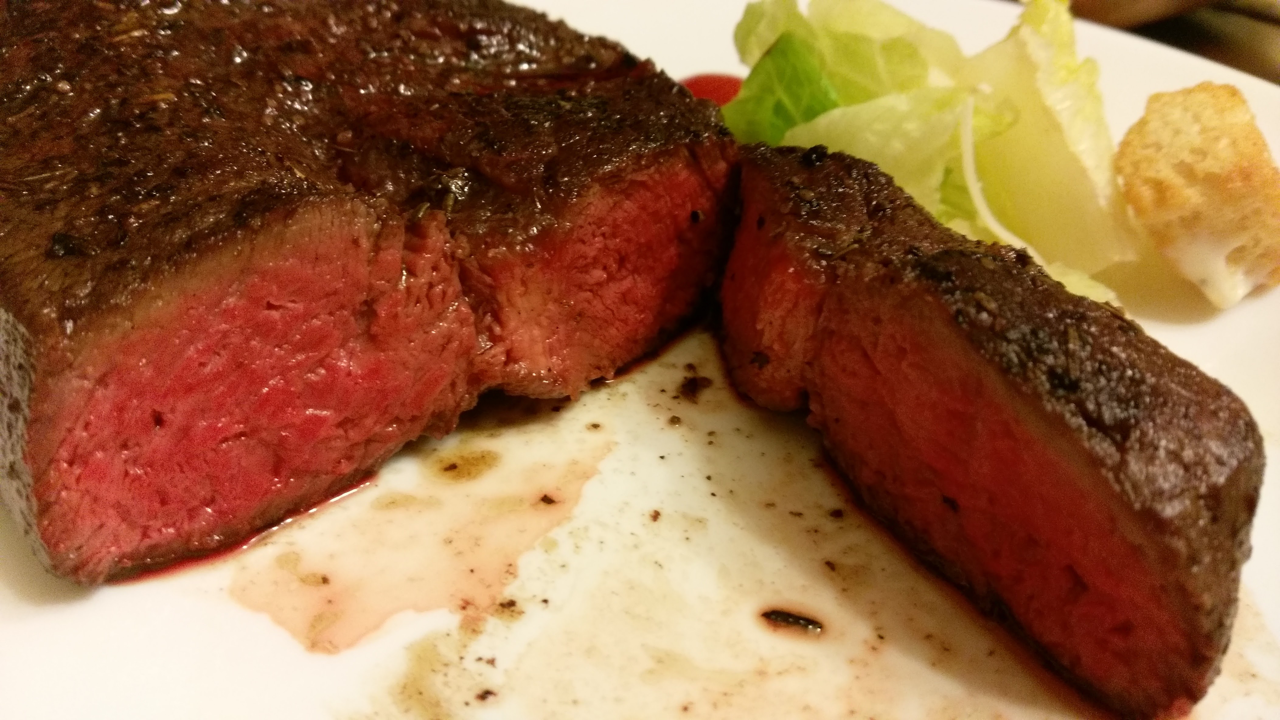 舒肥料理之香煎牛排 ( Juicy Steak with Sous Vide Cooking Method)