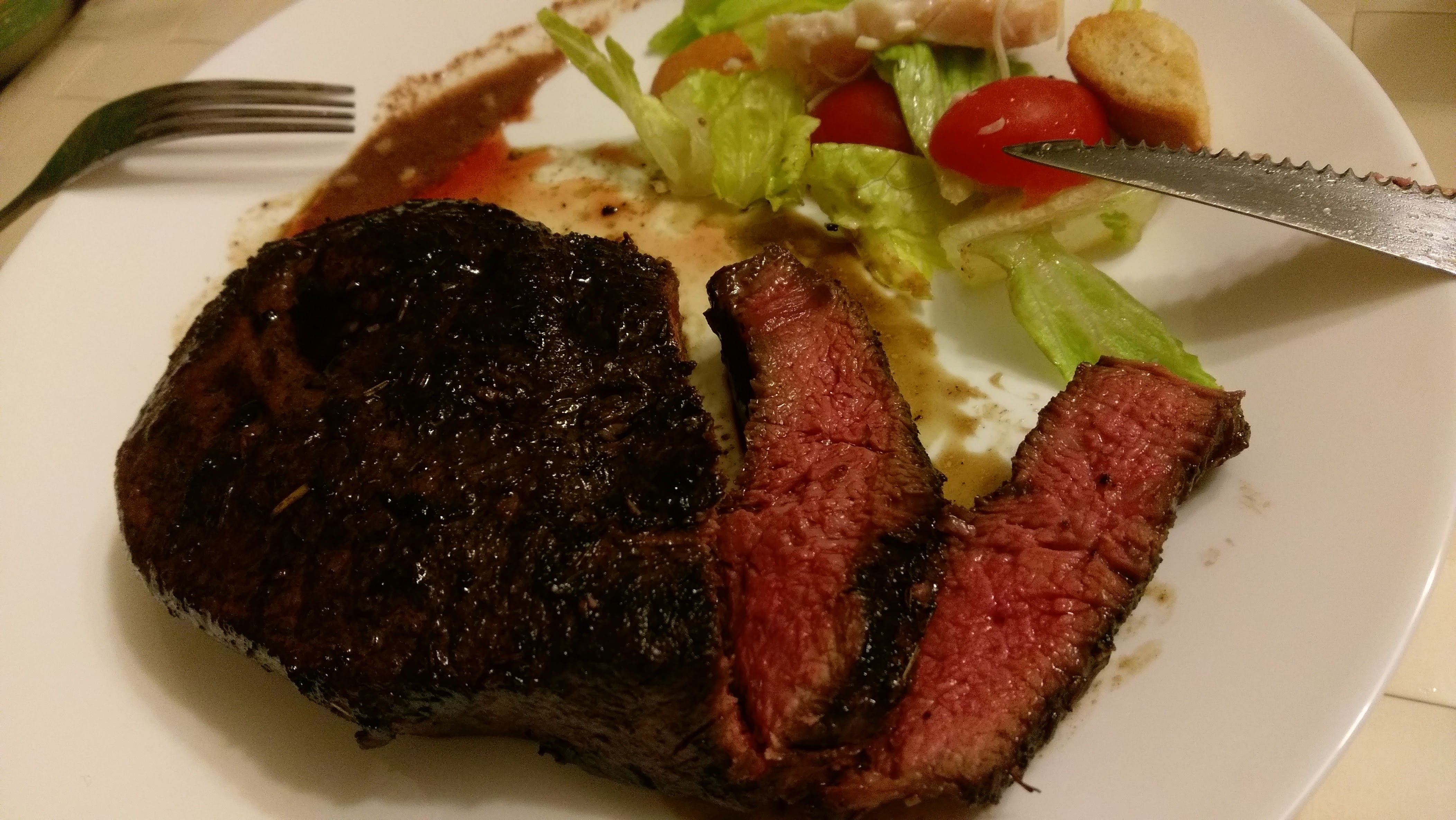舒肥料理之香煎牛排 ( Juicy Steak with Sous Vide Cooking Method)