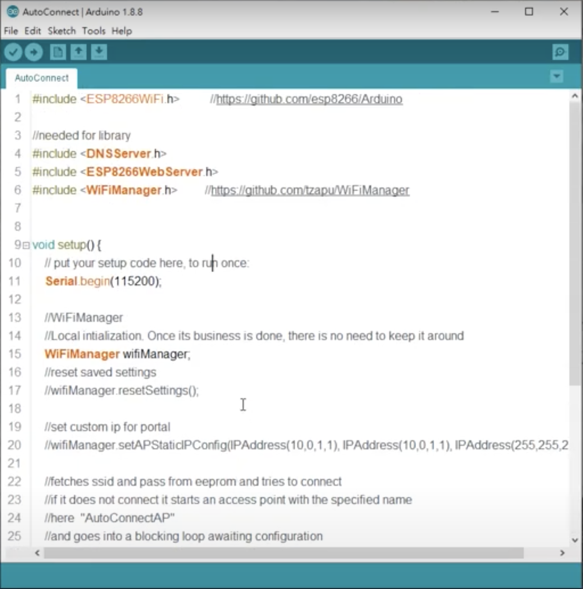 Arduino - No more SSID and password with Wifimanager
