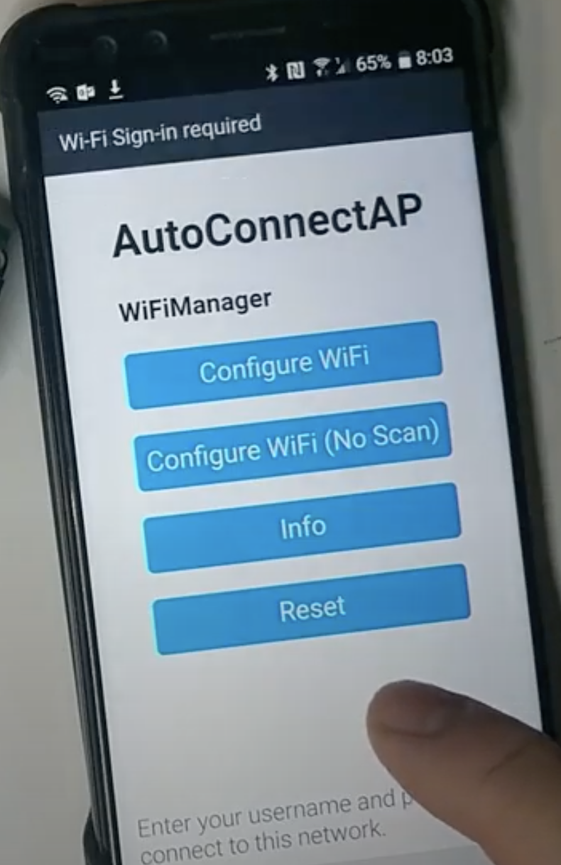 Arduino - No more SSID and password with Wifimanager