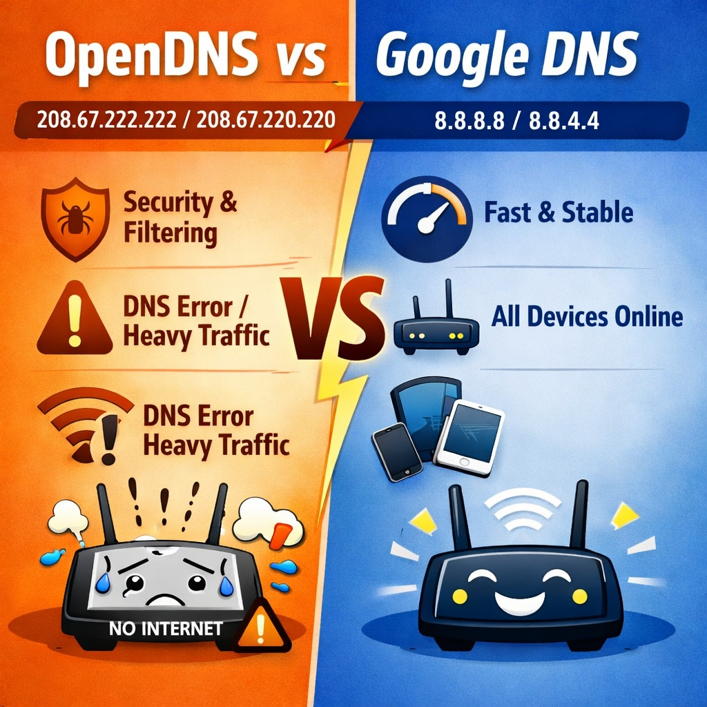 什麼是 OpenDNS? OpenDNS 突然斷線怎麼辦?!